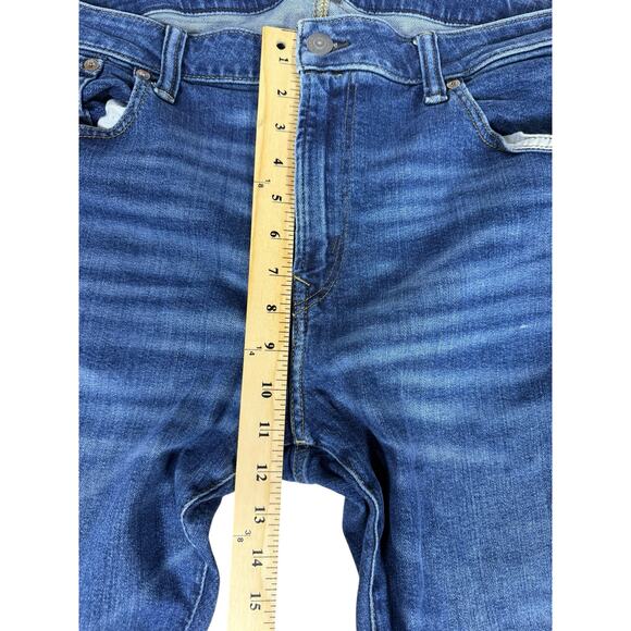 American Eagle Men's Athletic Skinny Jeans, 38x32 - Blue - Picture 6 of 7